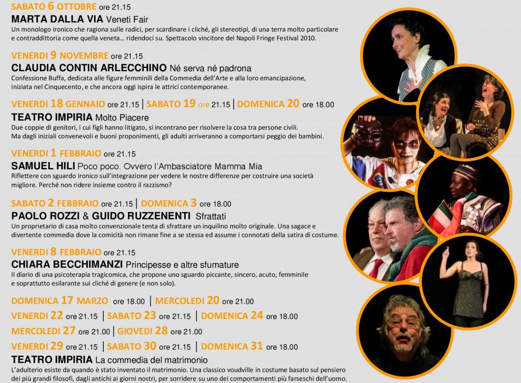 Ridere fa bene agli addominali 18-19 - Teatro Modus Verona - Castelletti