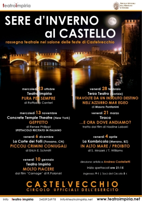 LOCANDINA CASTELVECCHIO inverno 2013-14 Impiria Modus Verona