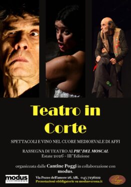 Modus Teatro in Cantina Affi Castelletti